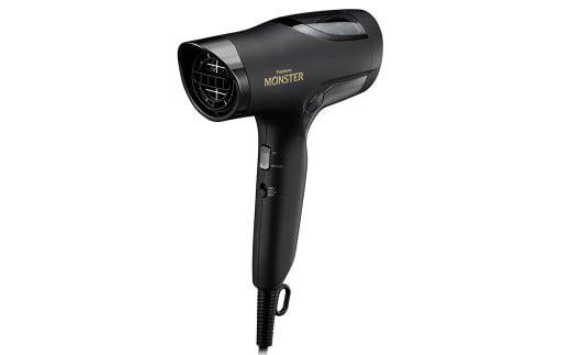 【KOIZUMI】ダブルファンドライヤー BLDCモデル MONSTER  (カラー：ブラック)