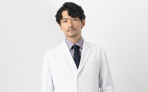 レピウスの白衣 【メンズ】 ブリティッシュトラッドテーラー3Bドクターコート / ネーム刺繍付き (サイズ:48サイズ)