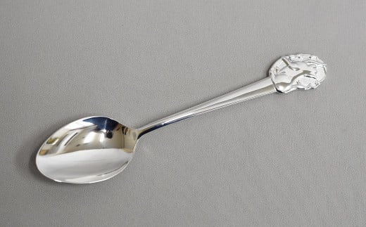【内藤銀器製作所】銀製 コーヒー・ティー兼用スプーン (ねこ) | カトラリー スプーン プレゼント 贈り物 贈答 キッチン用品 日本製