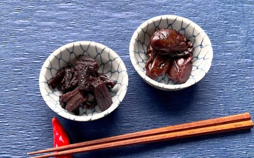 期間限定【柳ばし小松屋】2個入り詰め合わせ（かき佃煮・一と口あなご） | 佃煮 国産 東京 ご飯のお供 お酒のお供 曲げわっぱ 牡蠣 かき 穴子 アナゴ あなご