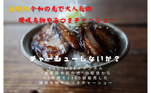 讃岐名物やみつきチャーシュー500g【H-67】