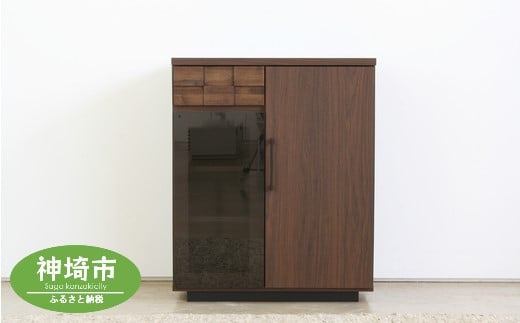 コルク 70カウンター 【キッチン リビング キャビネット 収納 開梱設置 梱包材引き取り 完成品 家具 日本製】(H062195)