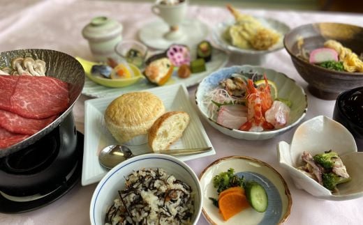 【スピード発送】 真玉温泉山翆荘 スパランド真玉 ペア宿泊券(一泊二食付)C