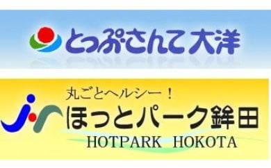 ほっとパーク鉾田・とっぷさんて大洋 施設利用回数券