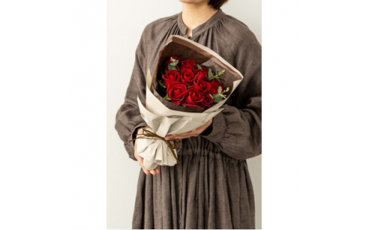 ホシファーム　フリルブーケ　ルージュ　12本【1465237】