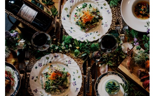 お食事券 フレンチ 【本格フレンチ】リトルれお ディナーコース ペアお食事券 8,000円コース [リトルれお 長崎県 東彼杵町 hs42bag240001] フレンチ French ペア ディナー お食事券 チケット リトルれお