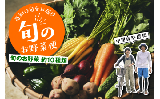高知の旬をお届け「 中里自然農園 ・ 旬のお野菜便 」