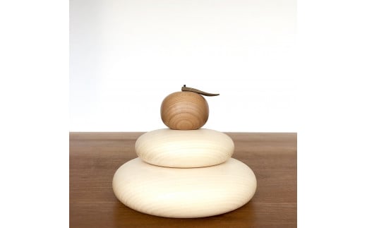 旭川家具 バウ工房「鏡餅」