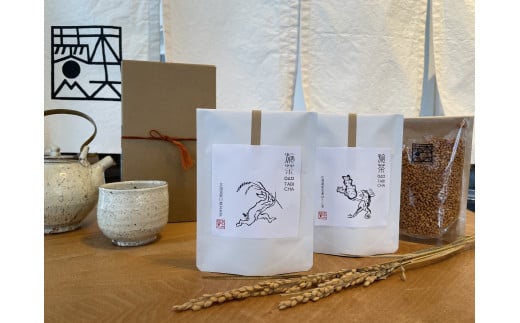 旅する盆栽雑貨店 木天蓼「旅茶 TABI CHA（３種）」