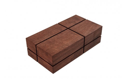 Leaf Style「ティッシュケース ウォールナット材」