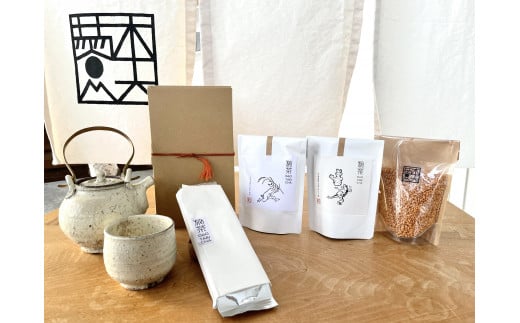 旅する盆栽雑貨店 木天蓼「旅茶 TABI CHA（４種）」