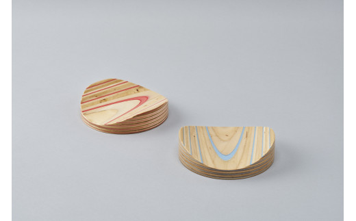 トレイ「mokume」【レッド】