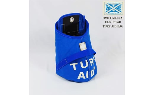 木の庄帆布 【CLUBER BASE クラバーベース】CLUBER BASE “TURF AID“ BAG ターフエイドバッグ/砂袋/目土袋(ロイヤルブルー)