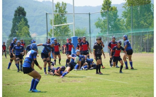 飛騨市で開催する関西中学生ラグビーフットボール大会への支援に関する事業