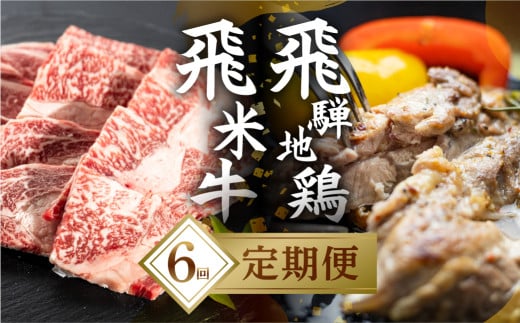 《黒毛和牛×地鶏の定期便》黒毛和牛 飛騨地鶏 飛米牛 定期便 6ヶ月 牛肉 肉 和牛 焼肉 切り落とし ハンバーグ 惣菜 焼き鳥 ムネ肉 モモ肉 唐揚げ ブランド地鶏 鶏肉 国産 お楽しみ 6回 毎月 冷凍 飛騨市 [Q2848] 50000円 5万円 《hida0307》