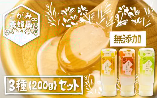 [すぐ届く!!日時指定 ]飛騨産 生蜂蜜 詰め合わせ セット 200g×3種類 ギフト 国産無添加 アカシア トチ 百花 はちみつ ハニー 非加熱