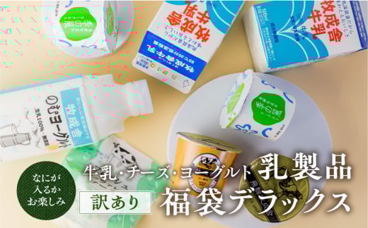 訳あり 福袋 ＜牧成舎＞乳製品デラックスセット 牛乳 ヨーグルト チーズ お任せ 飛騨産生乳で作ったこだわりの乳製品セット まとめ買い 牧成舎
