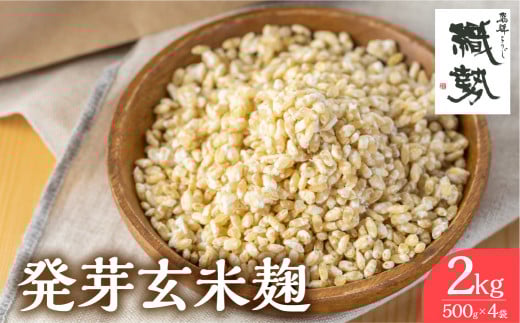 米麹 米こうじ 生麹 飛騨こうじ 発芽玄米麹 2kg 国産米使用 国産 飛騨産 甘酒 あまざけ 塩麹 醤油麹 手作り 発酵