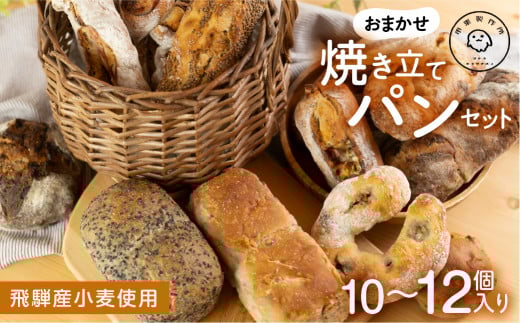 市東製作所おまかせパンセット Lサイズ（10-12個程度）冷凍パン 飛騨市