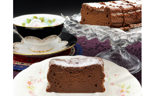 ガトーショコラ1本×ドリップパックコーヒー5袋 スイーツ お菓子 デザート洋菓子 チョコケーキ 珈琲 おやつ【R00262】