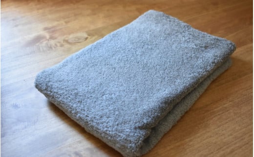 factory towel bath　今治タオル認定バスタオル 5枚セット チャコールグレー ／ タオル 今治 織物 染物 山梨県【n0504-gr_mut_A】