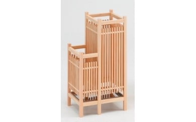 傘立て 親子傘立て 総ひのき造り | 木製 ひのき かさたて おしゃれ シンプル 和風 日本製 国産 プレゼント ギフト 新潟県 五泉市 株式会社ショーセンイースト