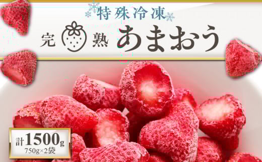 旬のおいしさそのまま!池田農園の特殊冷凍あまおう1.5kg_池田農園 特殊 冷凍 完熟 あまおう 1.5kg  糖度 酸度 バランス 旬 おいしさ そのまま アートロックフリーザー 急速冷凍 サクサク 食感 福岡エコ農産物認定 こだわり 管理 真空パック デザート 果物 いちご グルメ お取り寄せ 福岡県 久留米市 送料無料 _Fi213