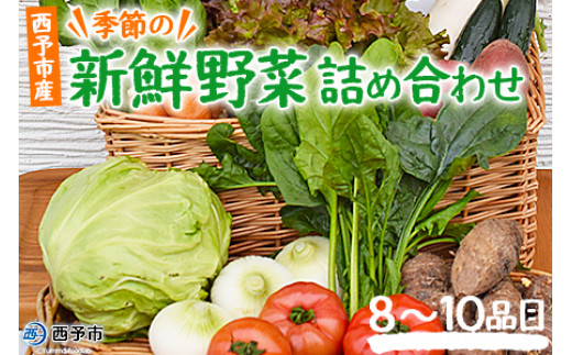 新鮮野菜の詰め合わせ（８～10品目）