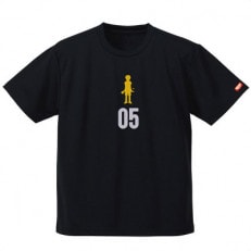 JTTA公認　卓球ユニフォーム【男女兼用(ドライ):Sサイズ】プレイヤー　05　ブラック【1524658】