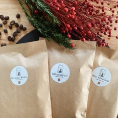 三大珈琲豆(ハワイコナ・ブルーマウンテン・キリマンジャロ)100g×3 Home made rost【1487967】