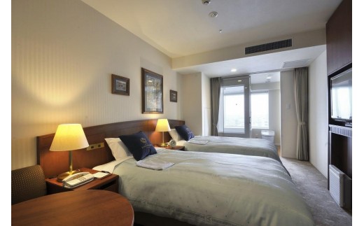 ホテルボストンプラザ草津 ペア宿泊券/ビューバスツイン 又は ビューバスダブル [素泊まり]