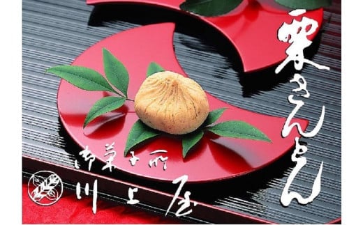 【11月お届け】 御菓子所 川上屋 栗きんとん （秋季限定）10個入り F4N-1068