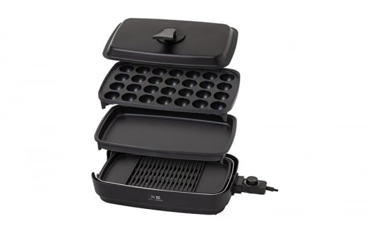 ホットプレート3枚組 S4U79 YHP-TX130(B) F4N-2540