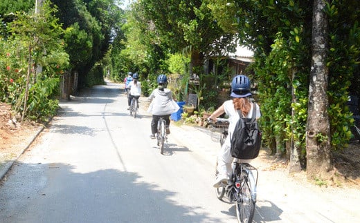 [Eバイクガイドツアー]運転ラクラク♪今帰仁の秘密の絶景や沖縄の原風景を探しに行こう!!