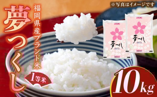 [先行予約][令和7年産]福岡県産ブランド米「夢つくし」白米 10kg (5kg×2袋)[2025年8月以降順次発送][築上町][株式会社ゼロプラス] [ABDD009] お米 白ご飯 夢つくし ブランド米 おにぎり 一等米 白米 食品 九州 福岡県 39000円
