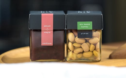 無添加ジャム&ピクルスSET（小豆、昆布大豆）