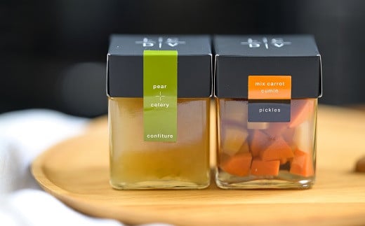 無添加ジャム&ピクルスSET（洋梨、人参）