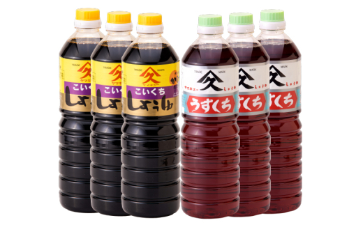 [ 期間限定 ]1994 こいくち・うすくち醤油セット KN016-004