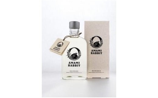 黒糖焼酎「AMAMI RABBIT」【世界自然遺産 登録記念】1本 A082-005