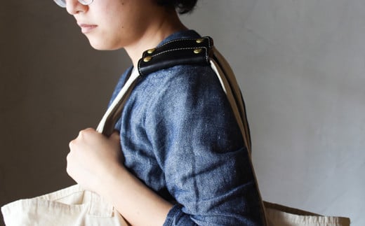 栃木レザー使用｜バッグの本革持ち手カバー 2個セット｜Handle cover｜ブラック｜minca（全7色）