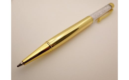 高品質キュービックジルコニア・YGボールペン[雑貨 日用品 人気 おすすめ ]