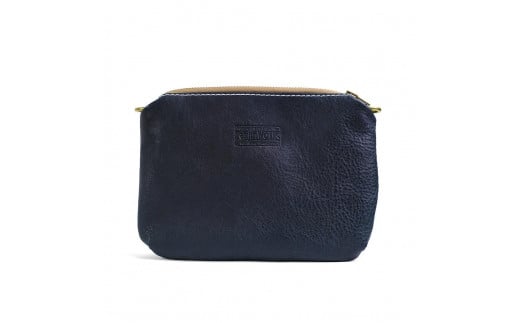 天神ワークス レザーサコッシュSP05【NAVY】【かばん ファッション 人気 おすすめ 】