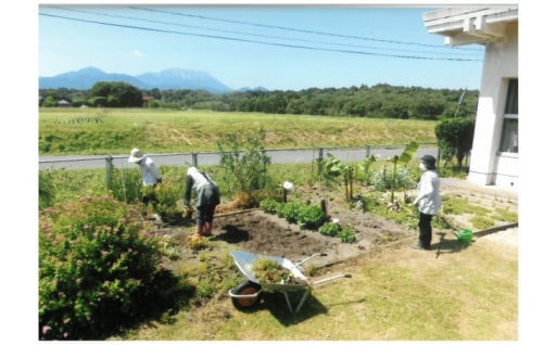 １３－２．地域自主組織　「きばらいや上中山」への応援