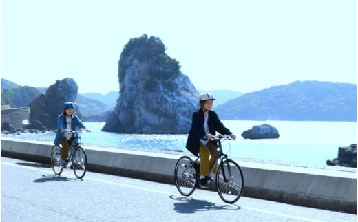白崎満喫コース (サイクリング・クルーズ・食事券セット) 1名様 / クルーズ 乗船券 チケット ふるさと納税 人気 おすすめ  券  体験 由良町 白崎海岸 和歌山 旅行 しらす サイクリング 食事券  ツーリング  【ksnw002】