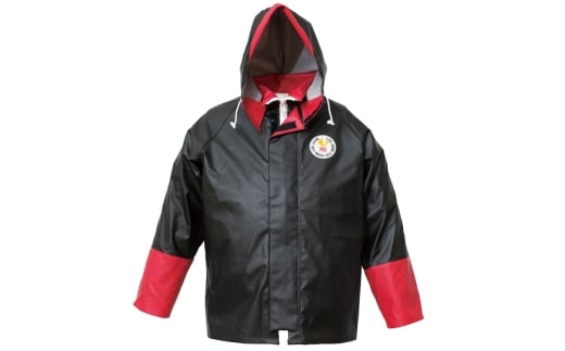 ハイパーマリンエクセル プロ ジャケット ブラック 1217071【サイズ:L】 / 防水加工 作業服 作業着 フード【logo006】