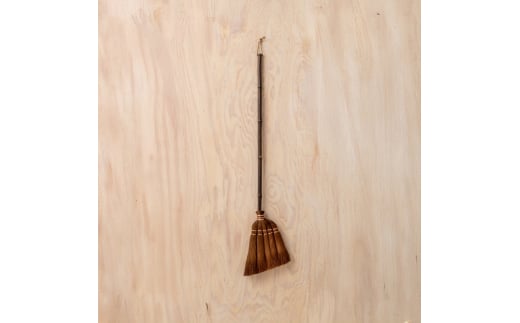 国産棕櫚皮箒5玉 ミドル【fkms014】