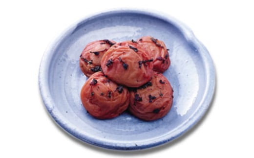 しそかつお梅干しつぶれ梅（はちみつ入り）［ご家庭用］７５０ｇ《紀州南高梅》【ard817】