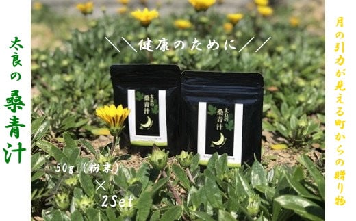 N-181 太良の桑青汁 2セット 50g(粉末)×2 青汁 粉 ビタミン ミネラル 食物繊維 お茶 茶 飲料 国産茶 桑青汁 佐賀県 太良町