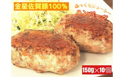 OA-6 金星佐賀豚　ハンバーグ150g 　10個セット