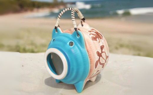 蚊取り豚　ホヌ柄